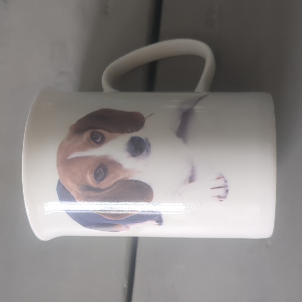 Vintage Gryphonware China Beagle Mug